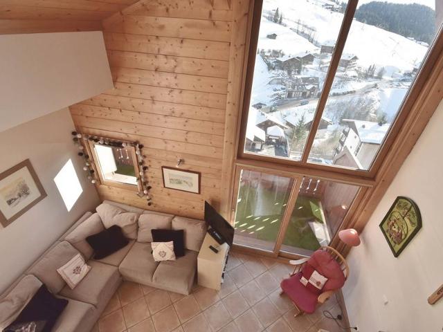 Duplex pour 8 pers, 3 chambres, balcon plein sud, accès pistes à pieds FR-1-391-184 - Le Grand Bornand