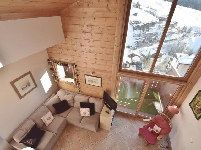 Duplex pour 8 pers, 3 chambres, balcon plein sud, accès pistes à pieds FR-1-391-184 - Le Grand Bornand