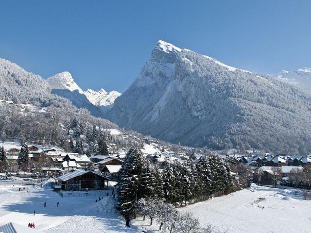 Studio cosy avec terrasse dans quartier calme à Samoëns FR-1-624-166 - Samoëns