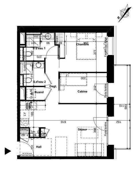 Appartement Le Roc G471 - Valmorel