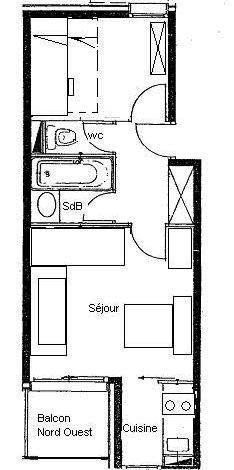 Appartement Cristallin G487 - Valmorel