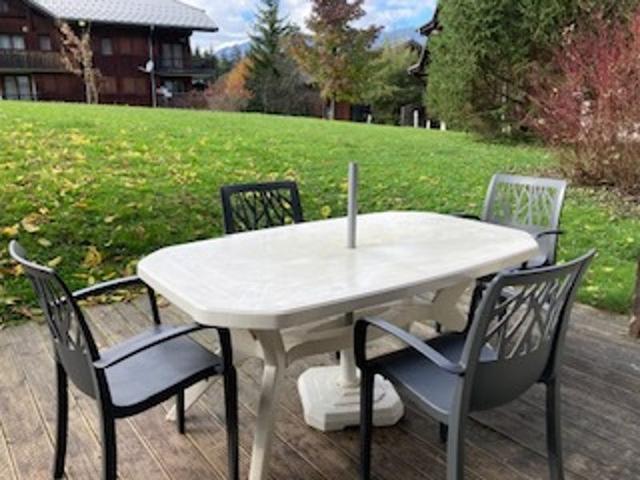 Appartement triplex avec piscine, parking, animaux acceptés FR-1-624-169 - Samoëns