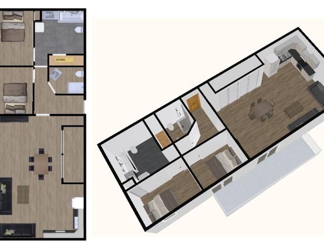 Appartement de standing avec Sauna au cœur de Val-d'Isère, 6 pers., WIFI FR-1-694-132 - Val d’Isère Centre