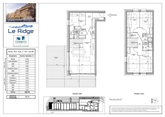 Appartement Le Ridge LA-RID115 - Les Arcs 1600