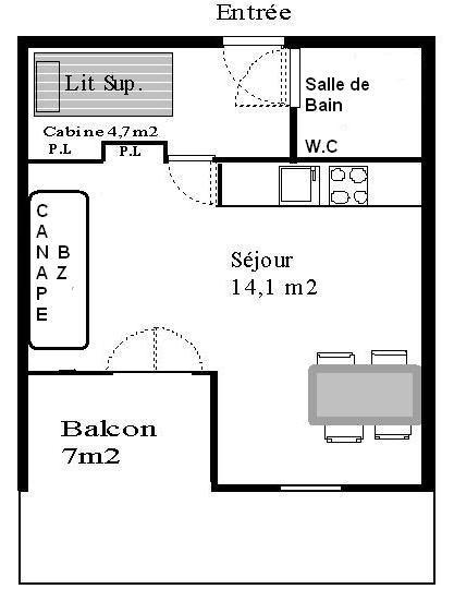 Appartements SAINT SEBASTIEN - Aussois