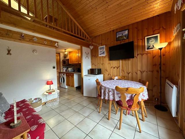 Duplex charmant au cœur de Morillon, près lac et navette, 5 pers, balcon, équipement complet FR-1-642-99 - Morillon Village