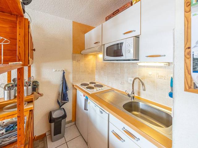 Studio lumineux 26m², 4 pers, proche pistes, sans Wi-Fi FR-1-807-96 - Saint François Longchamp