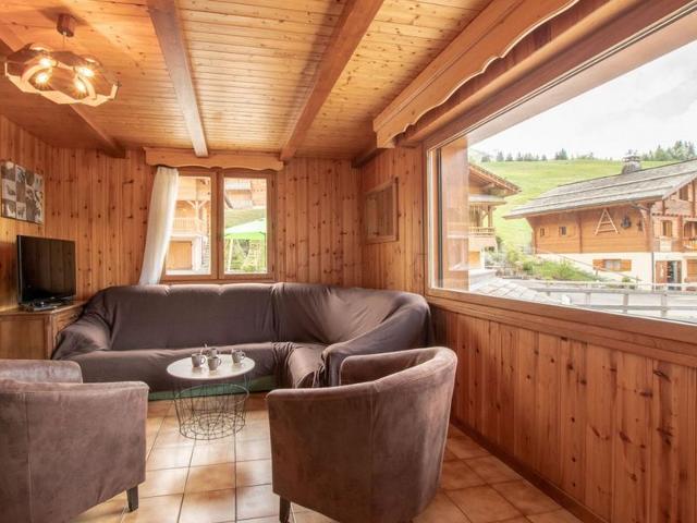 Appart 9 pers. avec Sauna et Spa au pied des pistes, parking privé FR-1-467-142 - Le Grand Bornand