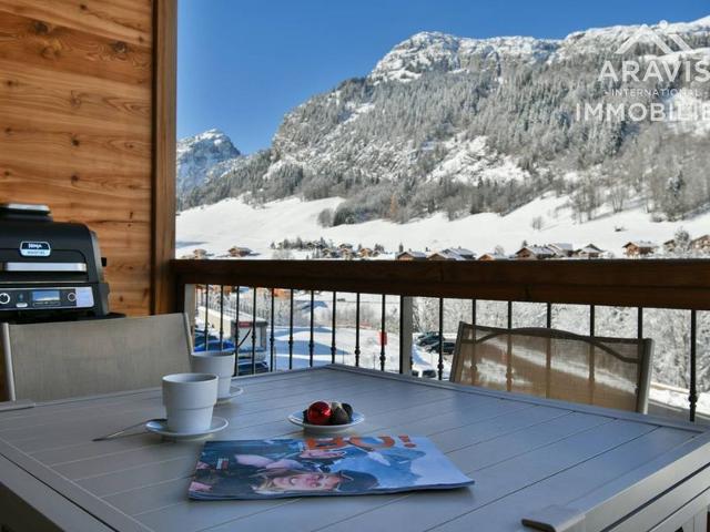 Appartement ski-in ski-out cosy avec BBQ, WiFi et garage Le Grand-Bornand FR-1-391-187 - Le Grand Bornand