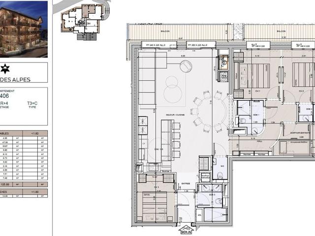 Appartement familial à Méribel avec services sur mesure FR-1-613-130 - Méribel Les Allues 1200