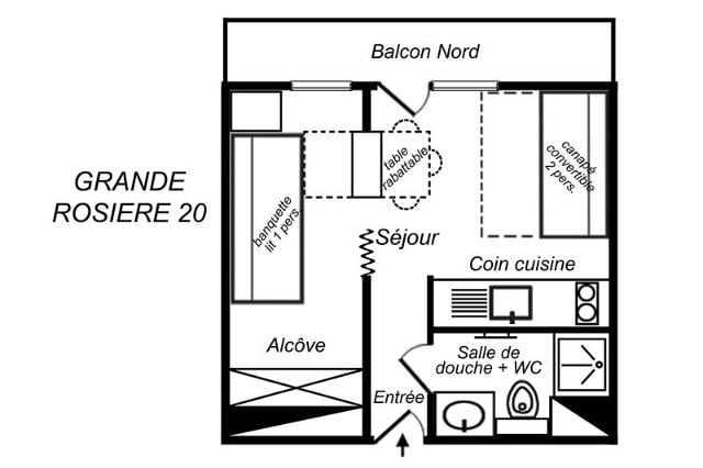 Appartements GRANDE ROSIERE - Méribel Mottaret 1850