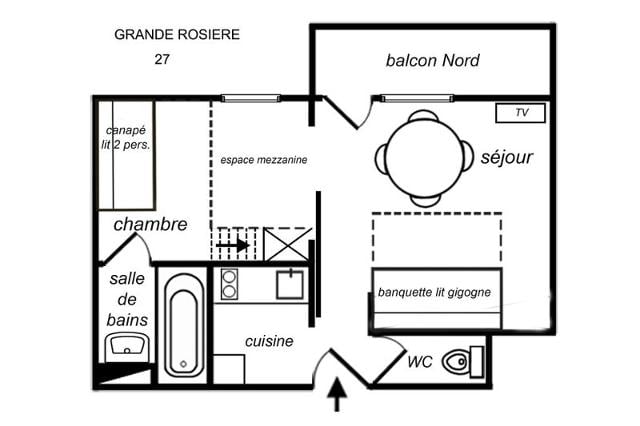 Appartements GRANDE ROSIERE - Méribel Mottaret 1850