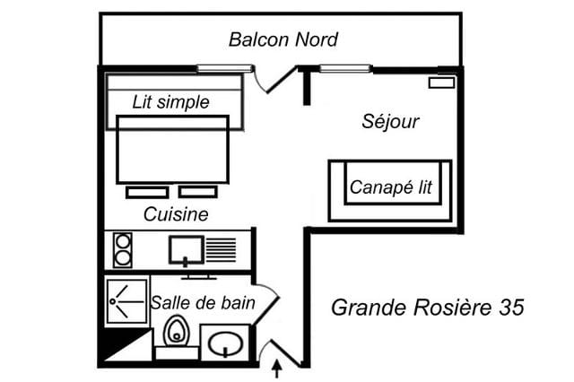 Appartements GRANDE ROSIERE - Méribel Mottaret 1850