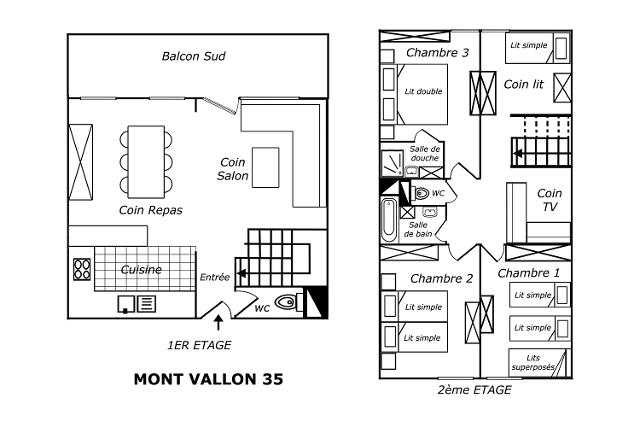 Appartements RESIDENCE MONT VALLON - Méribel Mottaret 1850