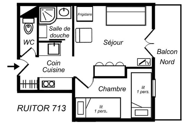 Appartements RUITOR - Méribel Mottaret 1850