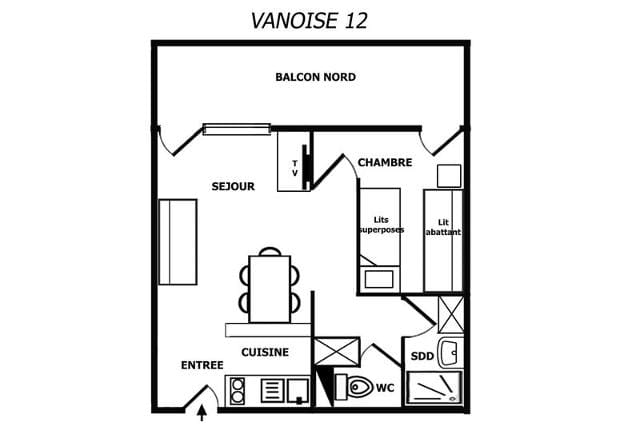 Appartements VANOISE - Méribel Mottaret 1850