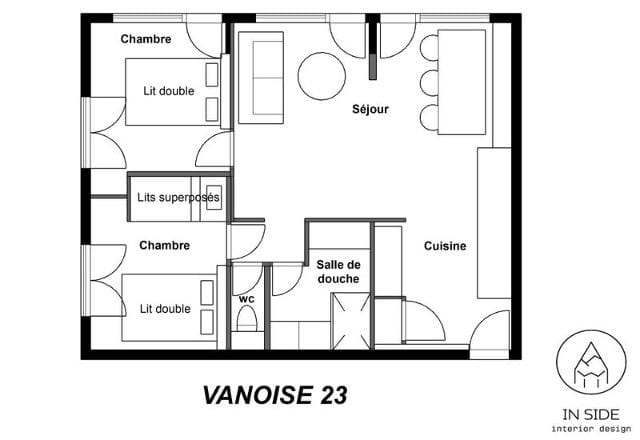 Appartements VANOISE - Méribel Mottaret 1850