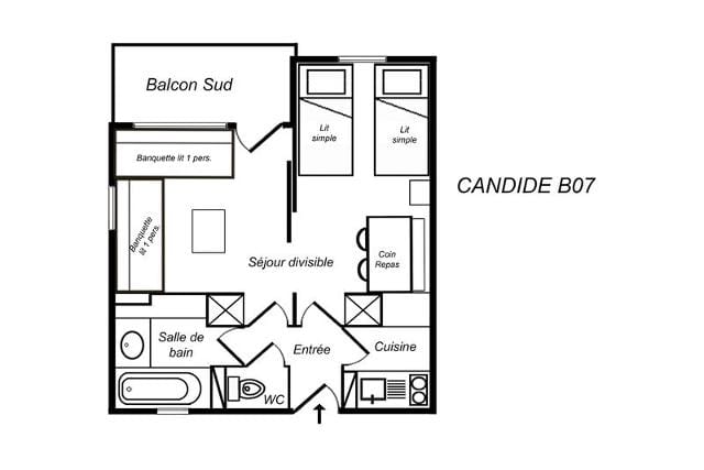 Appartements CANDIDE - Méribel Mottaret 1850