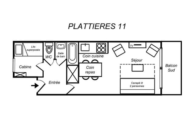 Appartements PLATTIERES - Méribel Mottaret 1850