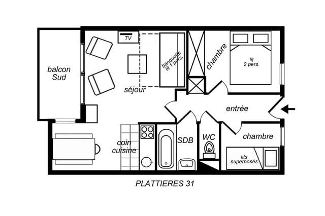 Appartements PLATTIERES - Méribel Mottaret 1850