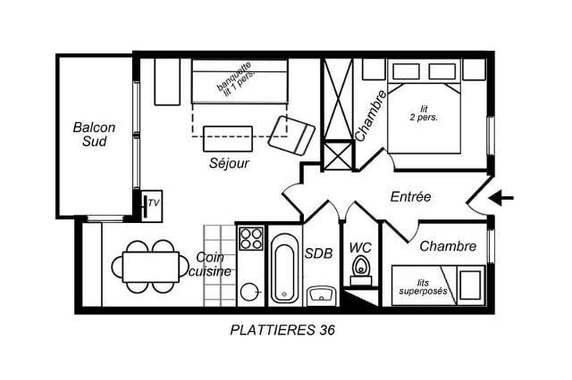 Appartements PLATTIERES - Méribel Mottaret 1850