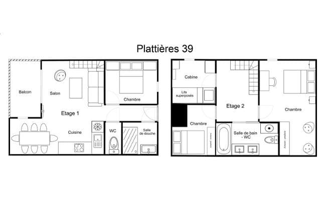 Appartements PLATTIERES - Méribel Mottaret 1850