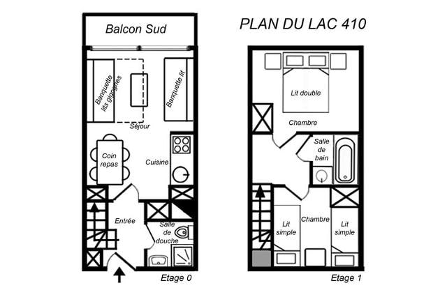 Appartements PLAN DU LAC - Méribel Mottaret 1850