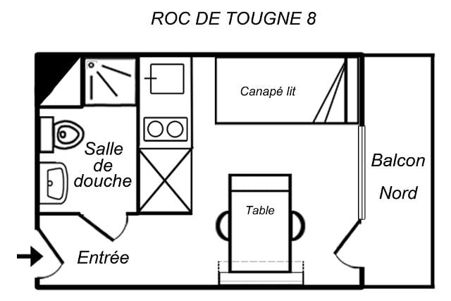 Appartements ROC DE TOUGNE - Méribel Mottaret 1850