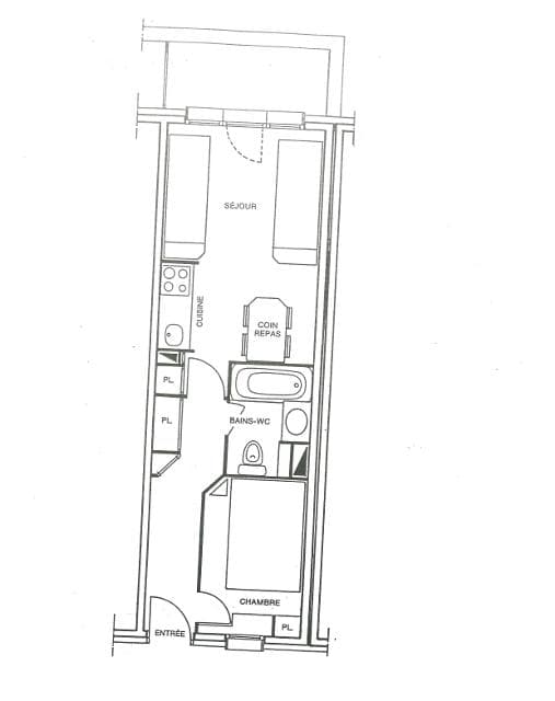 Appartements Le De 4 - Plagne - Les Coches