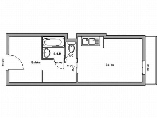 Studio cabine 4 pers avec balcon, cuisine équipée, proche pistes et commerces à Chamrousse 1750 FR-1 - Chamrousse