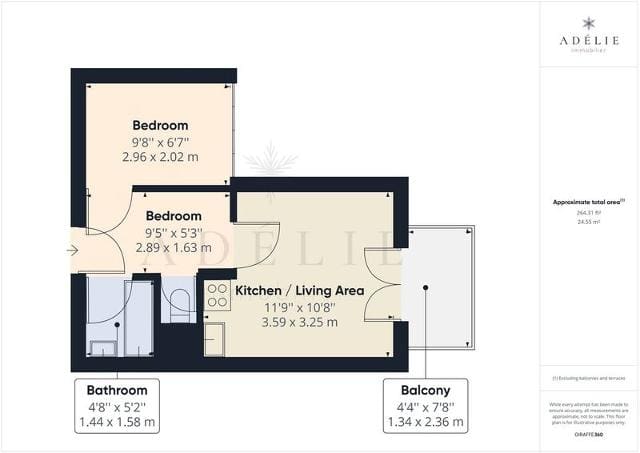 Appartement Terrasses De La Rosi TRS216 - La Rosière